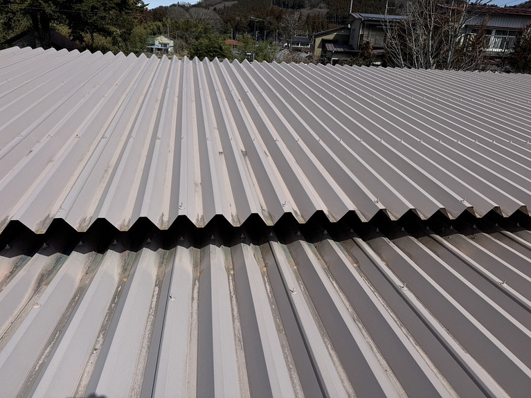 トタン屋根施工前３